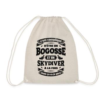 BOGOSSE ET SKYDIVER - Sac de sport léger - nature - Devant