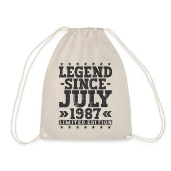 Légende Juillet 1987 Vintage Cadeau d’anniversaire - Sac de sport léger - nature - Devant