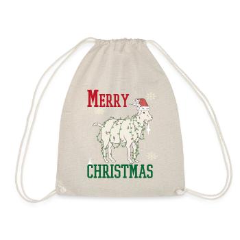 Christmas Holidays Family - Drawstring Bag - nature - Front