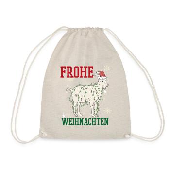 Weihnachten Feiertage Familie - Turnbeutel - Natur - Vorne