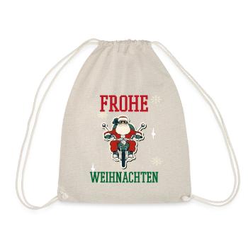 Weihnachten Feiertage Familie - Turnbeutel - Natur - Vorne