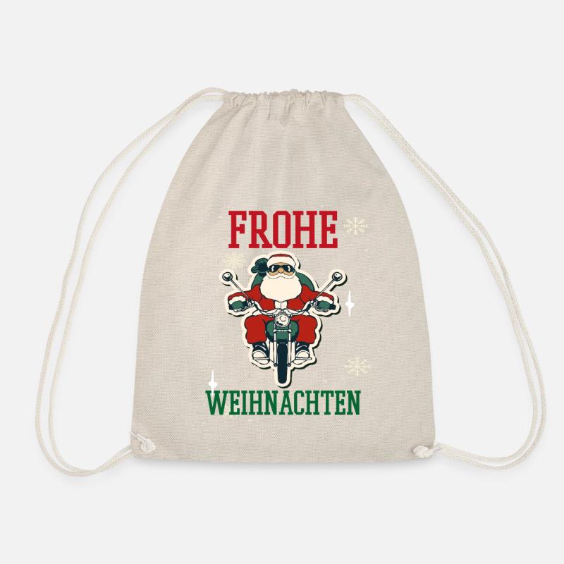 Weihnachten Feiertage Familie - Turnbeutel - Natur