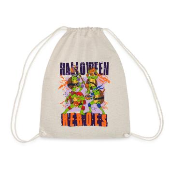 TMNT Mutant Mayhem Halloween Heroes - Turnbeutel - Natur - Vorne