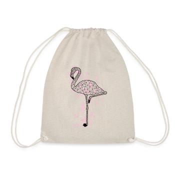 Flamingoo GeomeTRIX bunt - Turnbeutel - Natur - Vorne