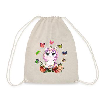 Dabbing Licorne Dabbendes Licorne Dab Idée cadeau - Sac de sport léger - nature - Devant