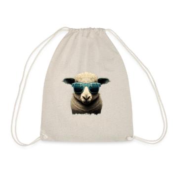 sheep - Drawstring Bag - nature - Front