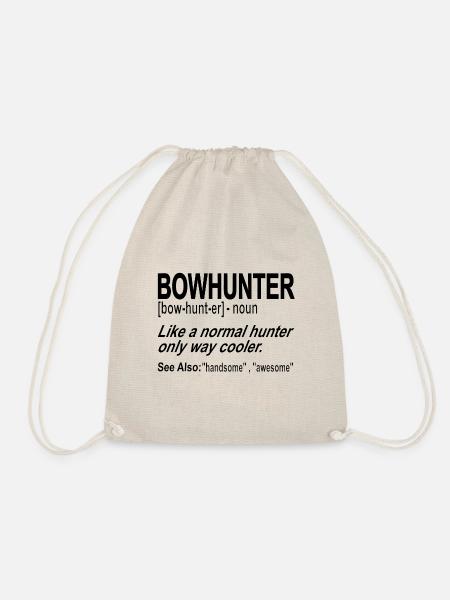 Bowhunter - Turnbeutel - Natur