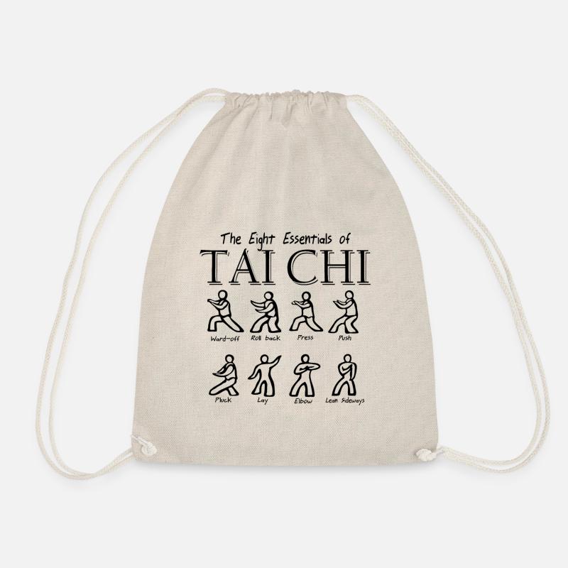 Tai Chi - Turnbeutel - Natur
