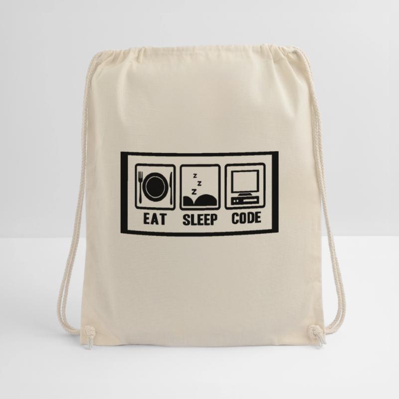 Programmierer Coder Softwareentwickler Computer Turnbeutel