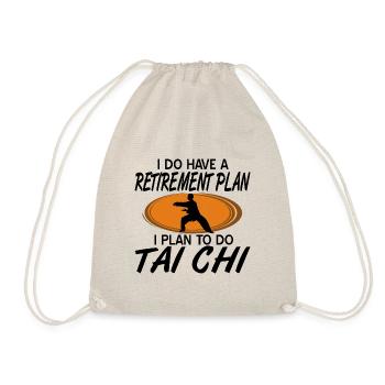 Tai Chi - Drawstring Bag - nature - Front
