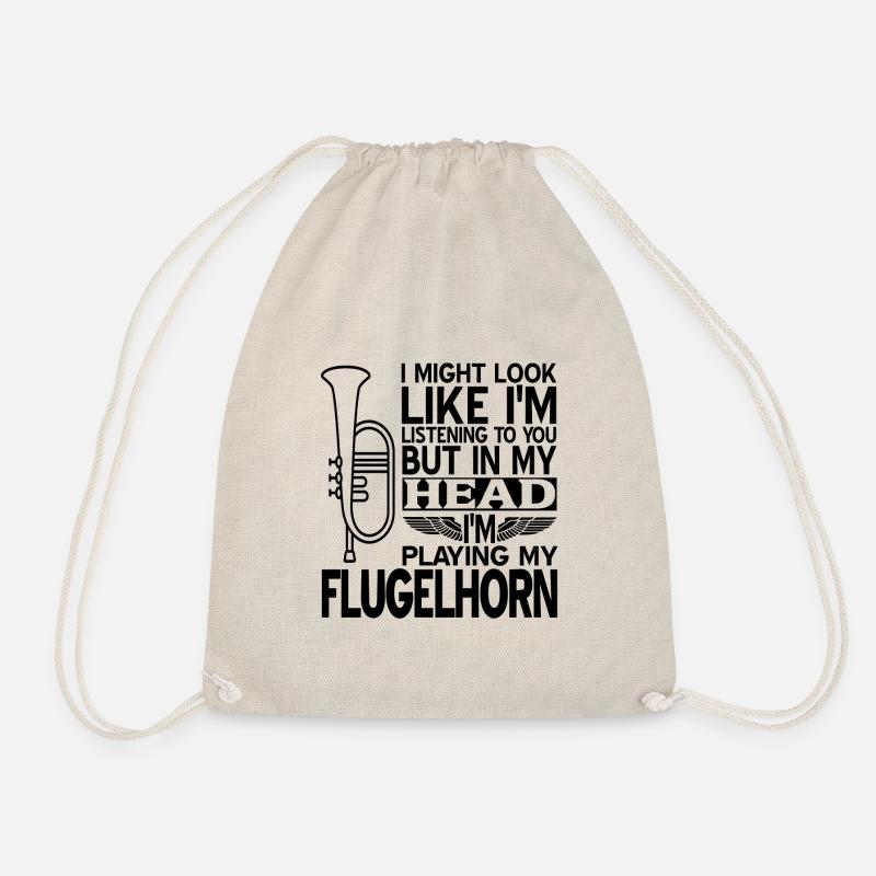 Flugelhorn - Drawstring Bag - nature