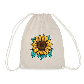Sonnenblume - Turnbeutel - Natur - Vorne
