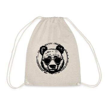 Panda Panda Ours - Sac de sport léger - nature - Devant