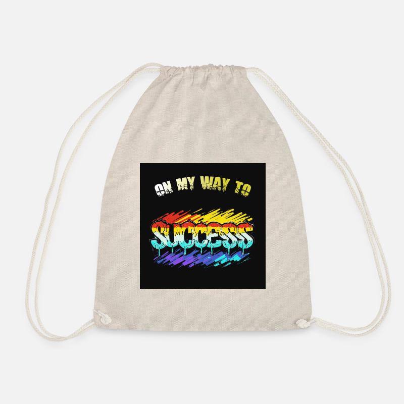 Road to Success - Drawstring Bag - nature