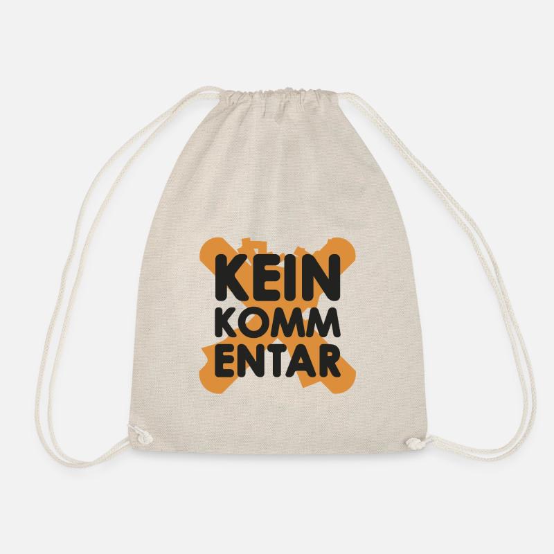 Kein Kommentar - Turnbeutel - Natur