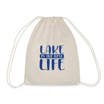 Le lac est le meilleur plaisir de la vie au lake Lover Gift - Sac de sport léger - nature - Devant
