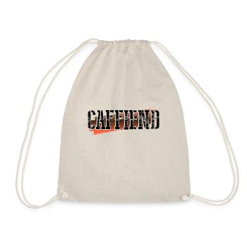 Cadeau Amateur de café Caffiend Coffee Addict Cadeaux - Sac de sport léger - nature - Devant