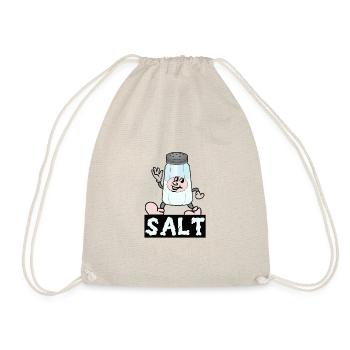 Kawaii Salt Shaker Halloween Costume Best Friend - Drawstring Bag - nature - Front