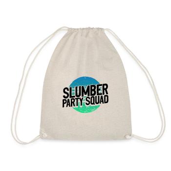 Sleepover Gift Girl's Slumber Party Squad Gifts - Drawstring Bag - nature - Front