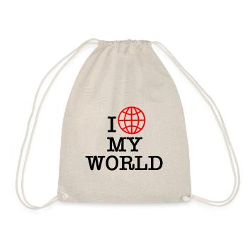 I love my world 1 - Sac de sport léger - nature - Devant