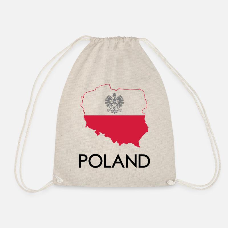 poland - Drawstring Bag - nature
