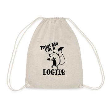 Vétérinaire Trust Me I'm a Dogter Funny dog - Sac de sport léger - nature - Devant