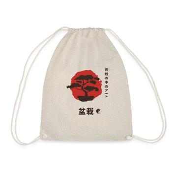 Bonsai arbre Yin et Yang symbole Japon méditation - Sac de sport léger - nature - Devant