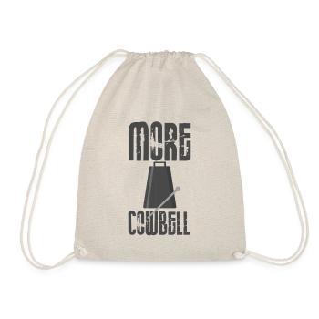 Musicien Humour Plus Cowbell Funny Band Cowbell - Sac de sport léger - nature - Devant