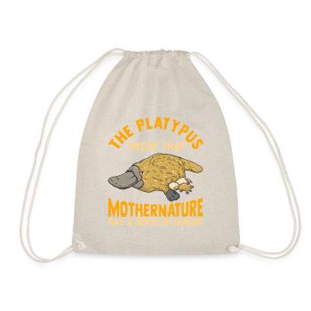Ornithorynque preuve Mère Nature a le sens de l’humour - Sac de sport léger - nature - Devant