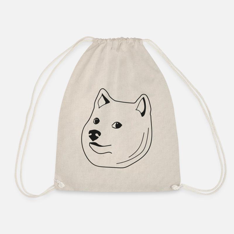 Doge - Turnbeutel - Natur