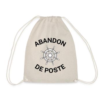 abandon de poste - Sac de sport léger - nature - Devant