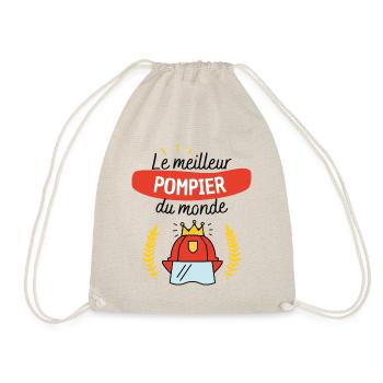 La meilleur pompier du monde - Sac de sport léger - nature - Devant