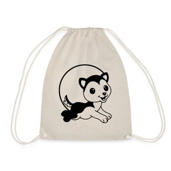 CHIEN CHAT ANIMAL DE COMPAGNIE - Sac de sport léger - nature - Devant