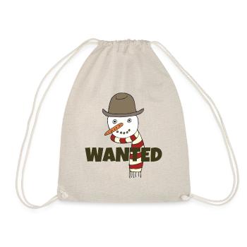BONHOMME DE NEIGE RECHERCHÉ - Sac de sport léger - nature - Devant