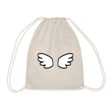 Angel wings / angel wings / angelwings / birth - Drawstring Bag - nature - Front