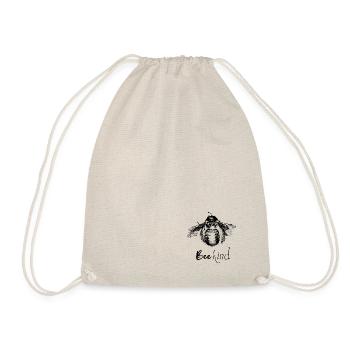 Bee kind - Drawstring Bag - nature - Front
