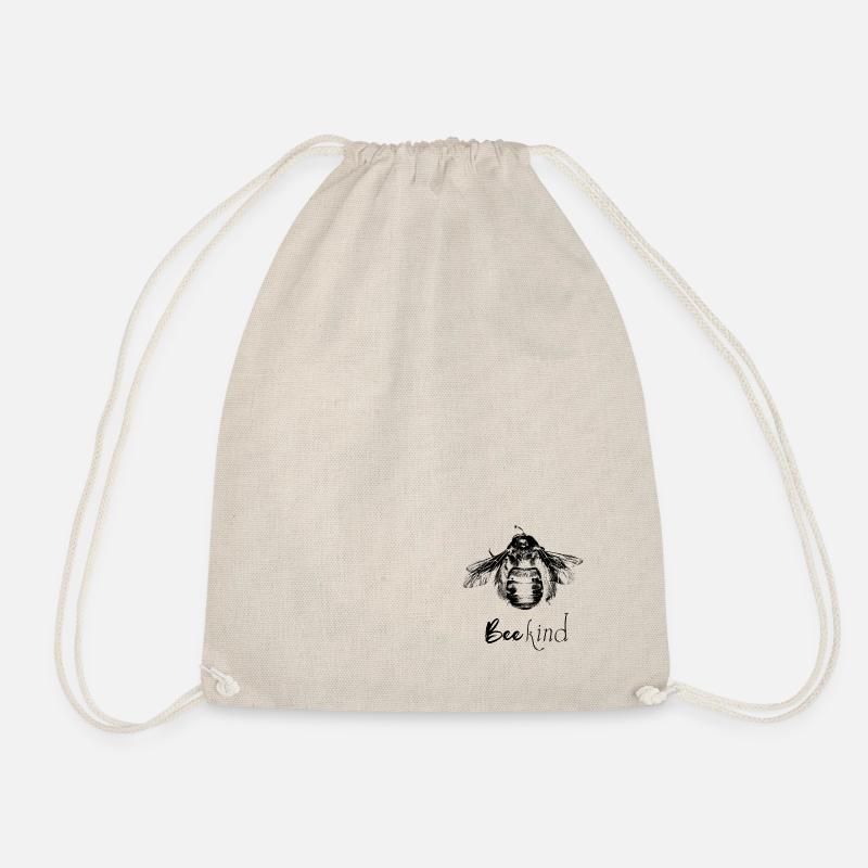 Bee kind - Turnbeutel - Natur