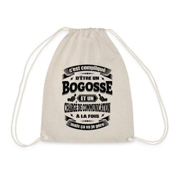 BOGOSSE ET CHARGE DE COMMUNICATION - Sac de sport léger - nature - Devant