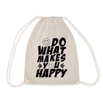 Faites ce qui vous rend heureux - Sac de sport léger - nature - Devant