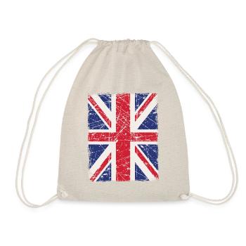 Union Jack - Turnbeutel - Natur - Vorne