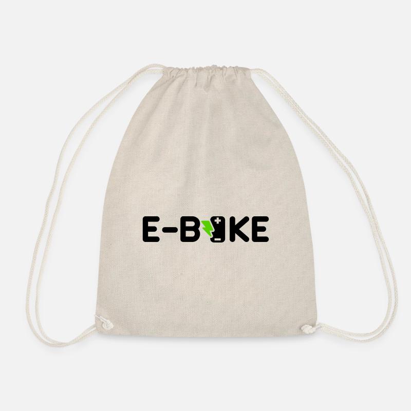 E-Bike ebike - Turnbeutel - Natur