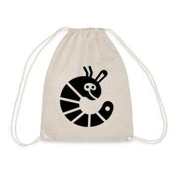 chenille - Sac de sport léger - nature - Devant