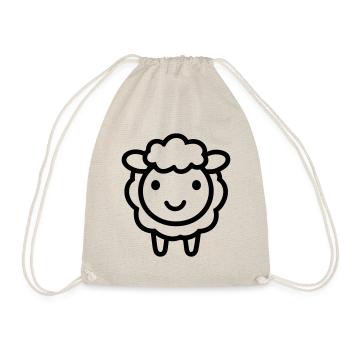 sheep - Drawstring Bag - nature - Front
