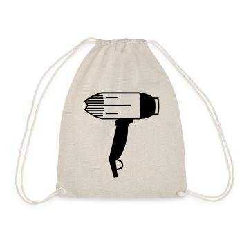 Hair dryer - Drawstring Bag - nature - Front