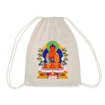 Amitabha Buddha - Drawstring Bag - nature - Front