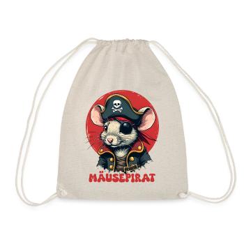 Souris Pirate - Sac de sport léger - nature - Devant