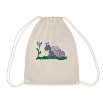 Voyage de l’escargot - Sac de sport léger - nature - Devant