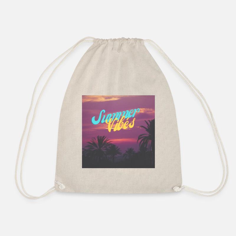 Summer Vibe - Turnbeutel - Natur