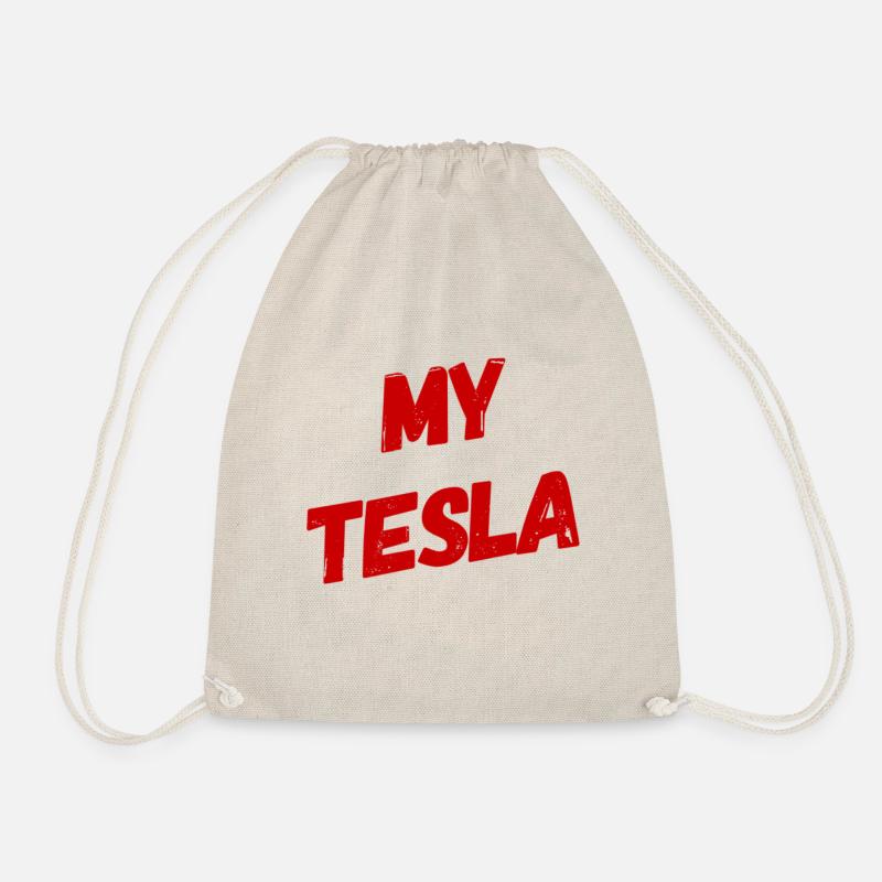 My Tesla - Turnbeutel - Natur