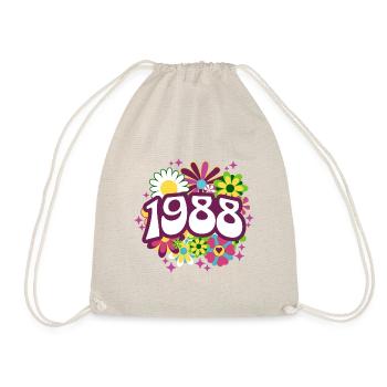 Fête Anniversaire Femme 1988 35 Ans Anniversaire - Sac de sport léger - nature - Devant